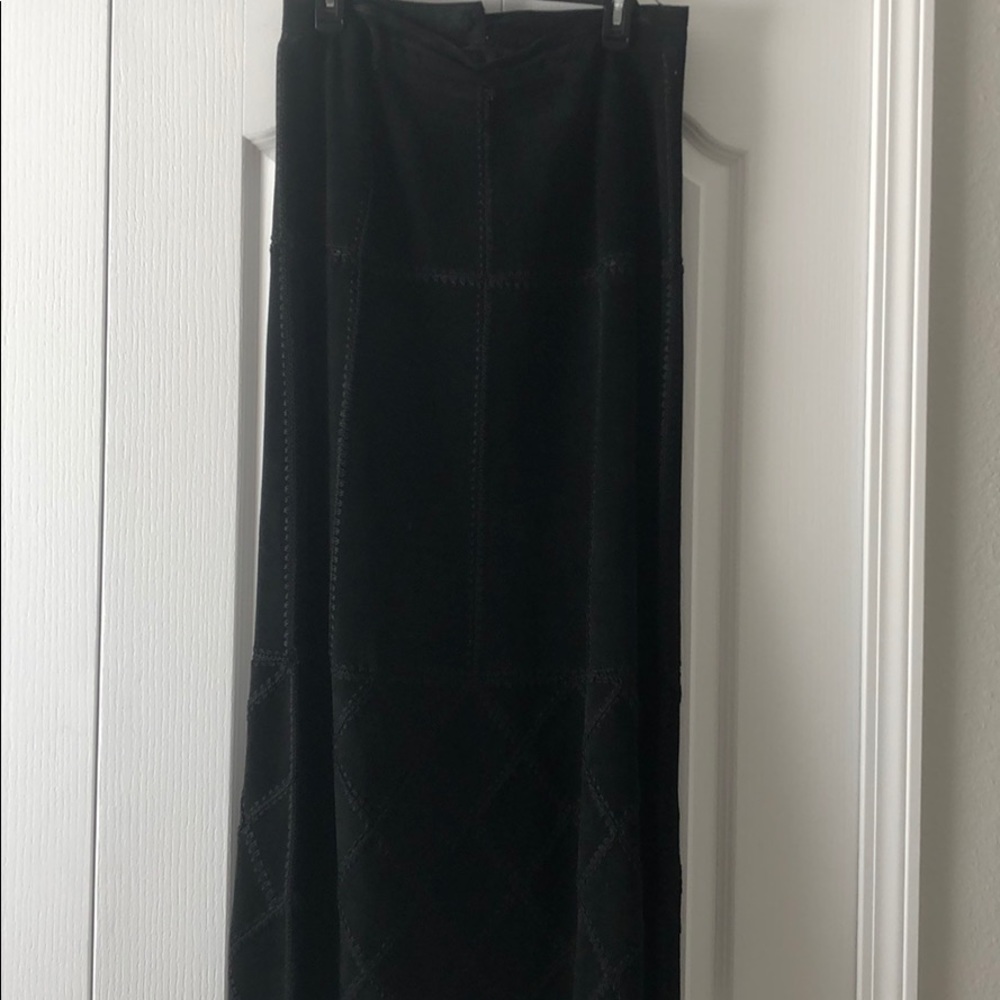 Leather skirt